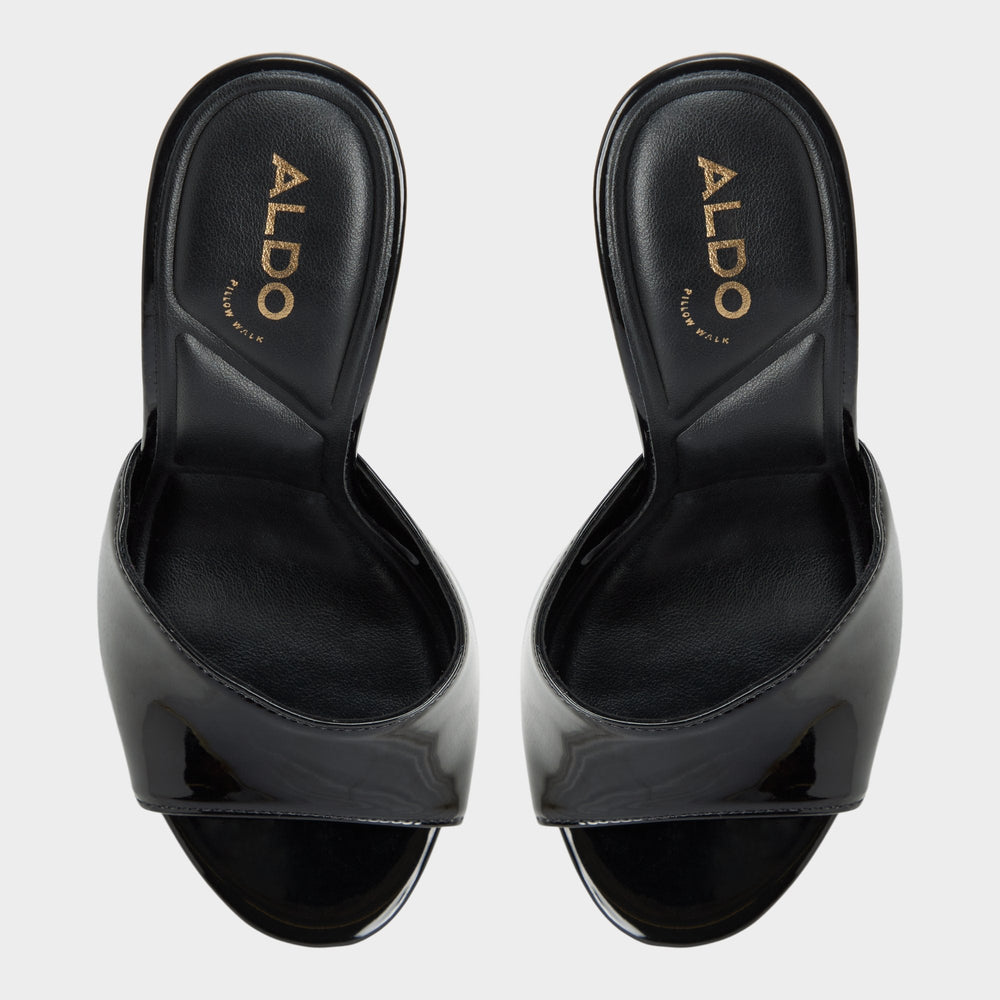 Aldo Rivieraa in Black - Heeled mule, Platform Black