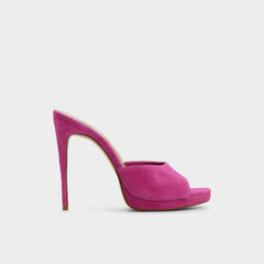 Aldo Rivieraa in Dark Pink - Heeled mule, Platform Dark pink