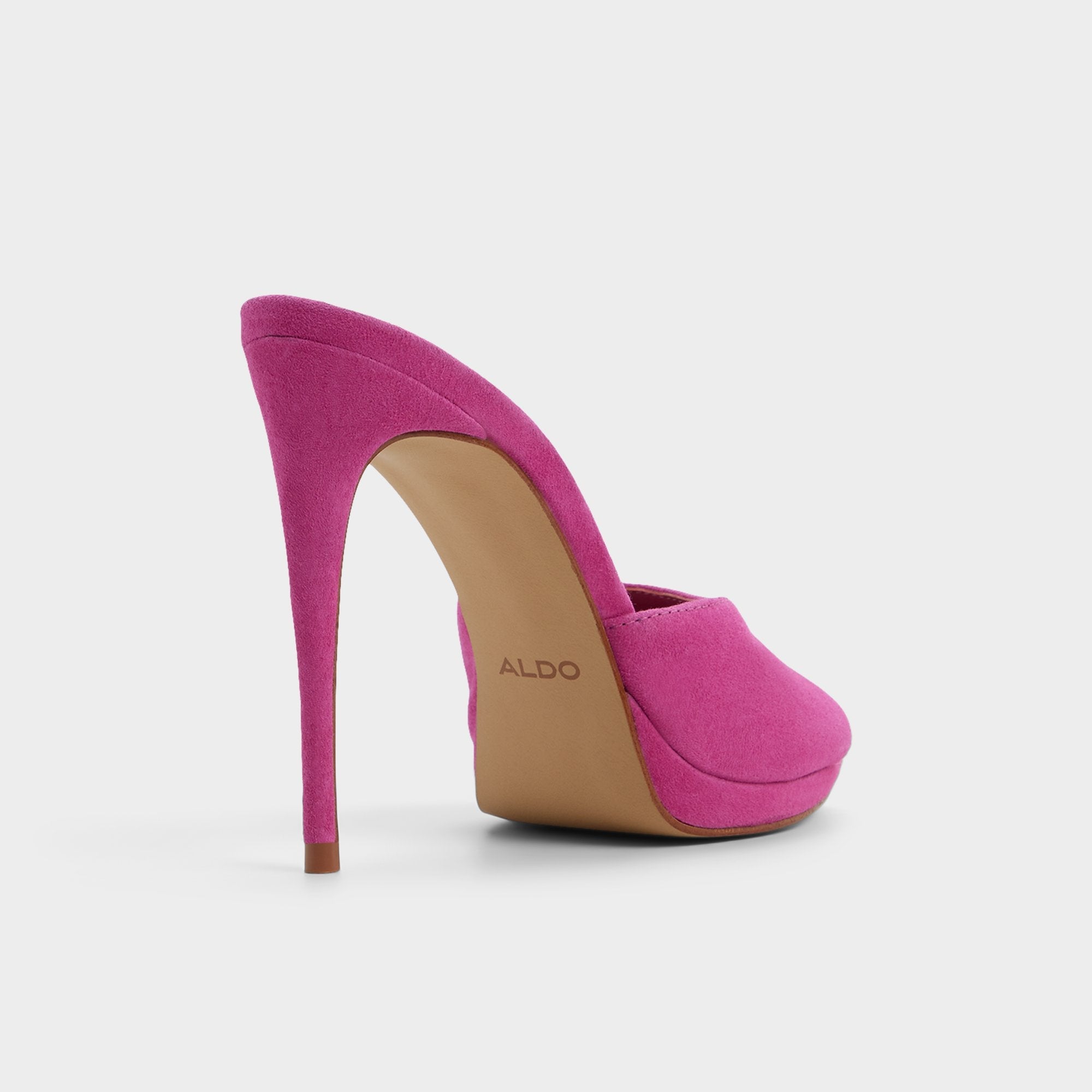 Aldo Rivieraa in Dark Pink - Heeled mule, Platform Dark pink