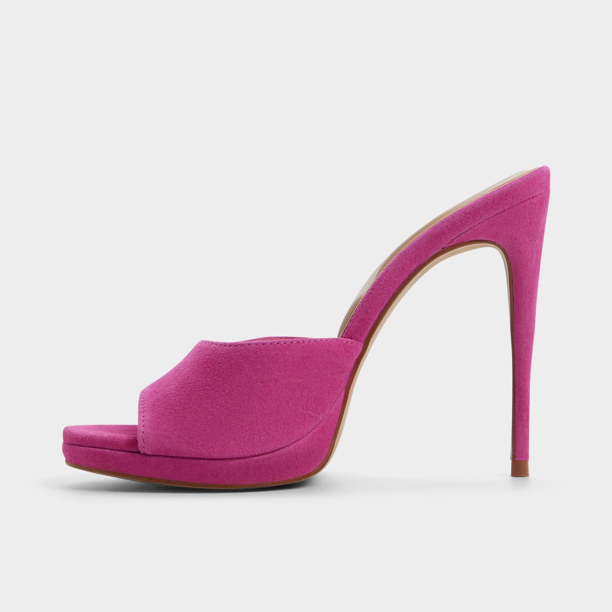 Aldo Rivieraa in Dark Pink - Heeled mule, Platform Dark pink