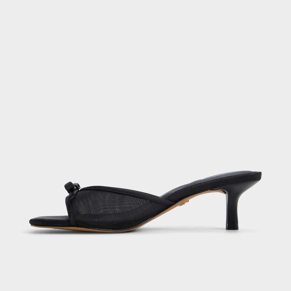 Aldo Begoniaa Black Women's Heeled mules - Heeled mule, Kitten heel Black