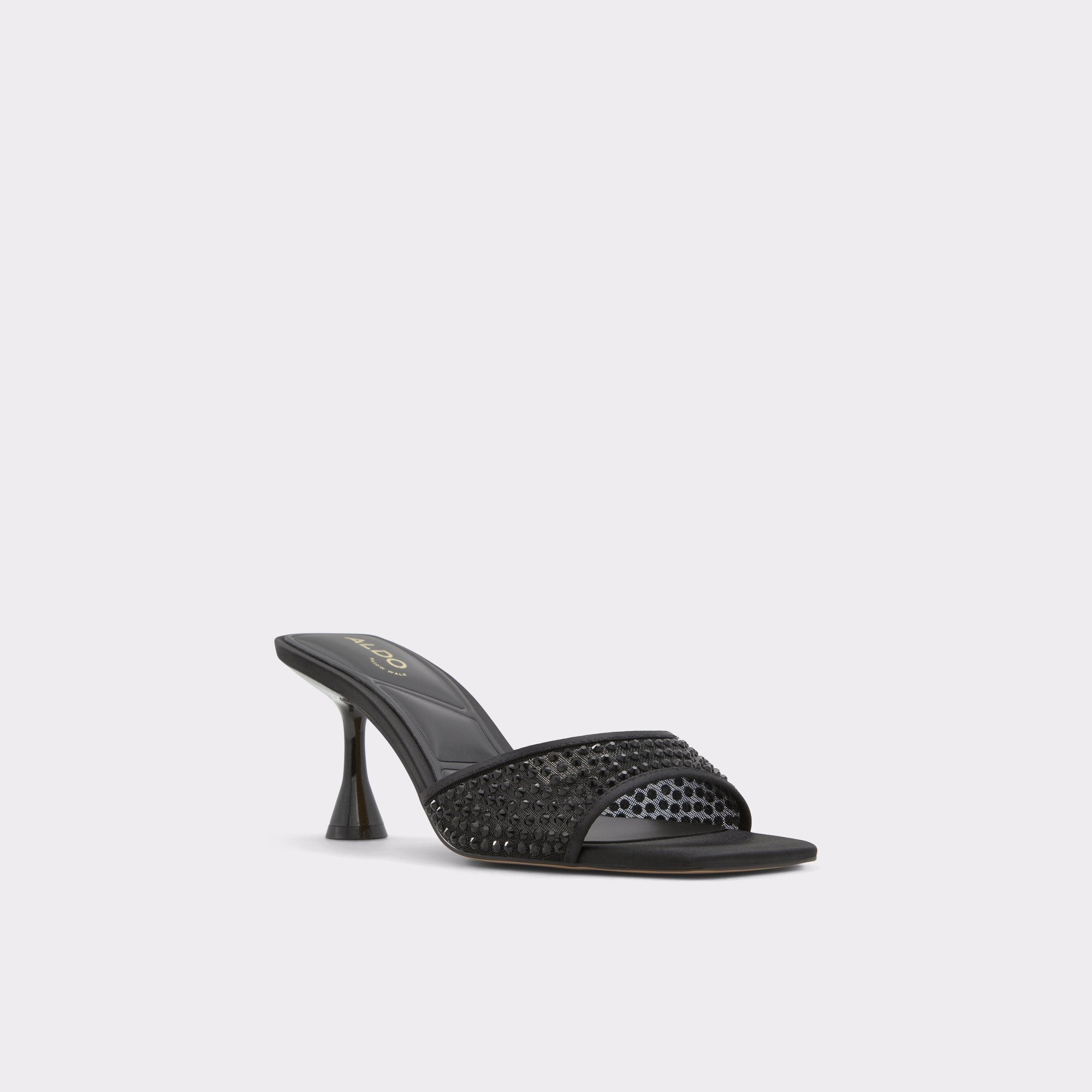 Aldo Agatha in Black 13658267 - Heeled mule Black