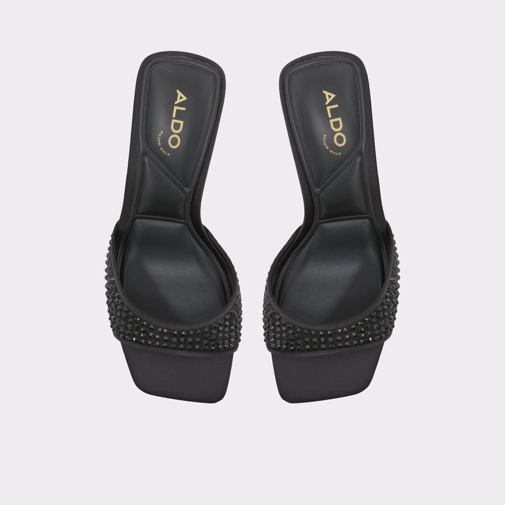 Aldo Agatha in Black 13658267 - Heeled mule Black