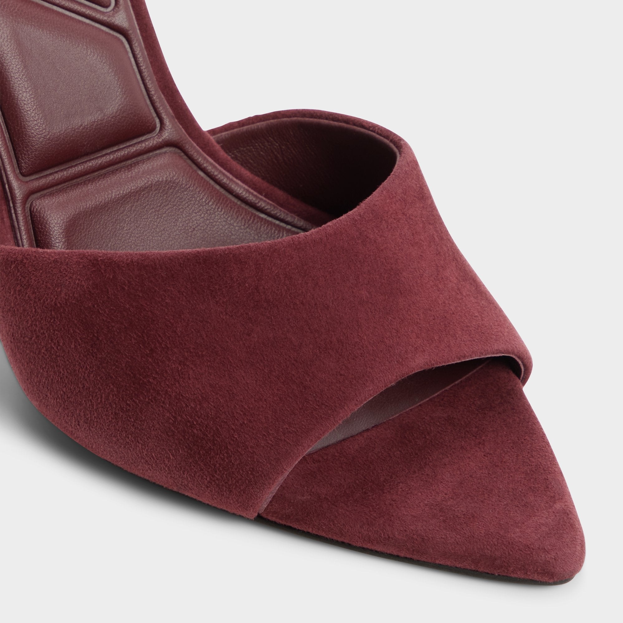 Aldo Seashella in Bordo - Heeled mule Bordo