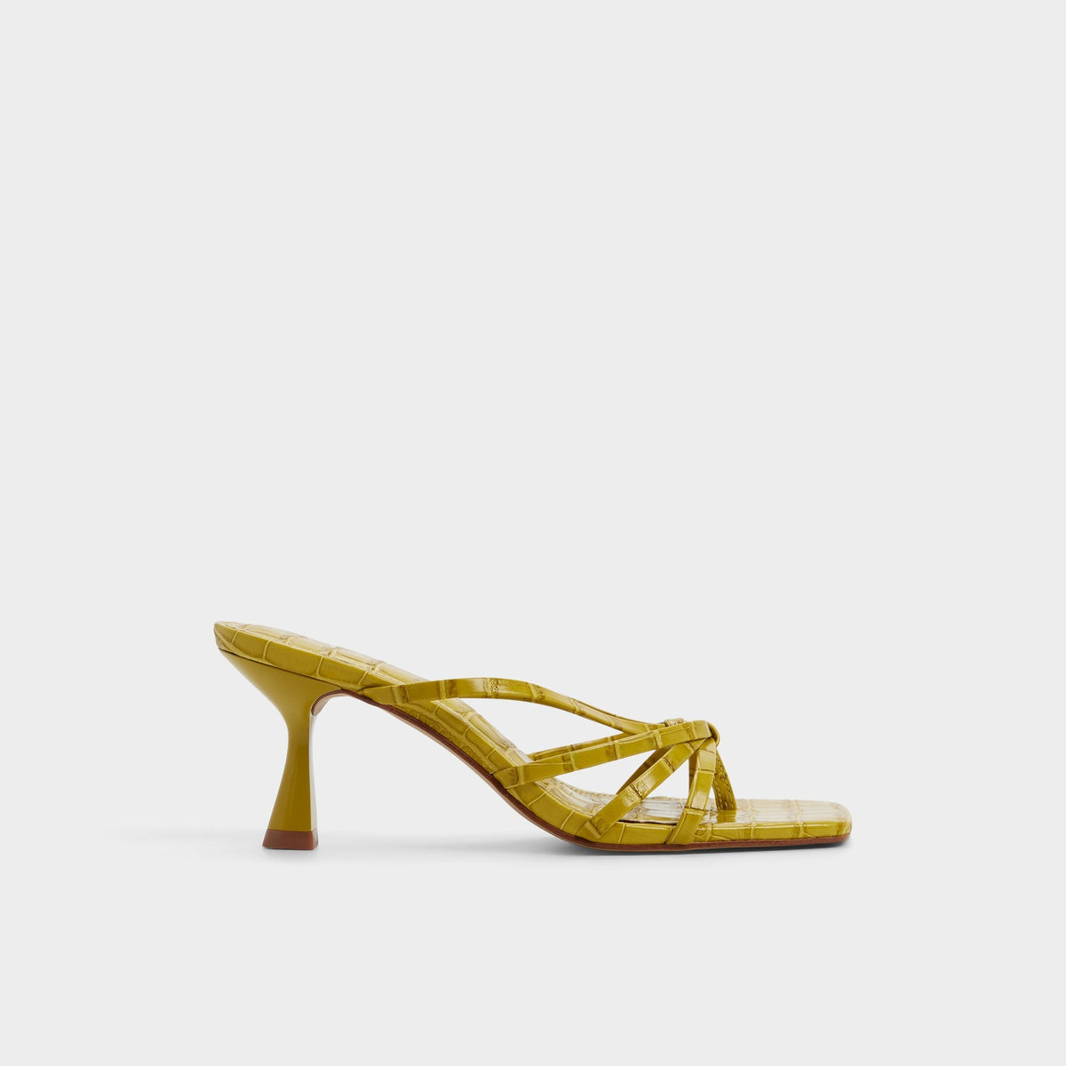 Aldo Lumera in Other Yellow - Heeled mule, Stiletto heel Other yellow