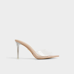 Aldo Anitabrilden Beige Women's Mule slides - Heeled mule, Stiletto heel Beige