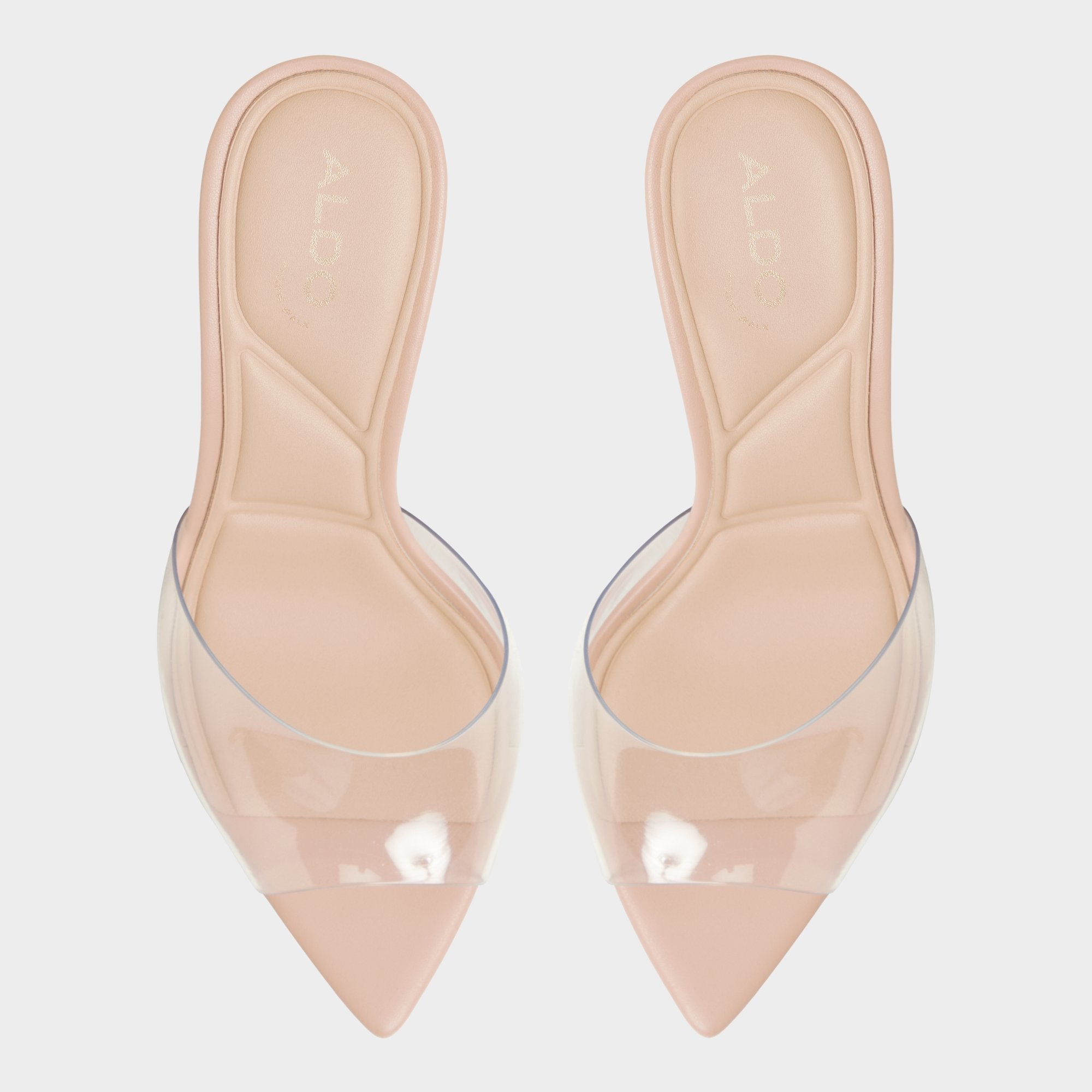 Aldo Anitabrilden Beige Women's Mule slides - Heeled mule, Stiletto heel Beige