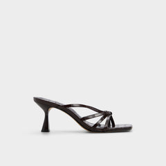 Aldo Lumera in Dark Brown - Heeled mule, Stiletto heel Dark brown