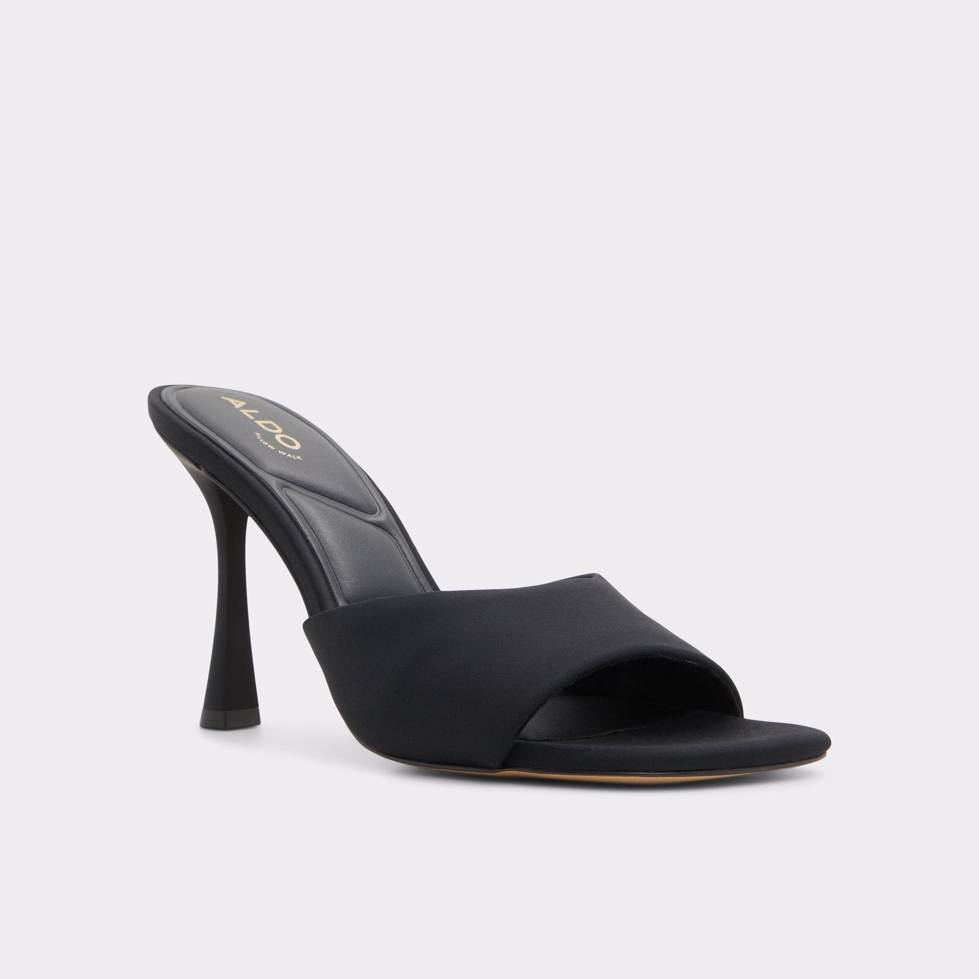 Aldo Evadalia Black Women's Heeled mules - Heeled mule, Stiletto heel Black