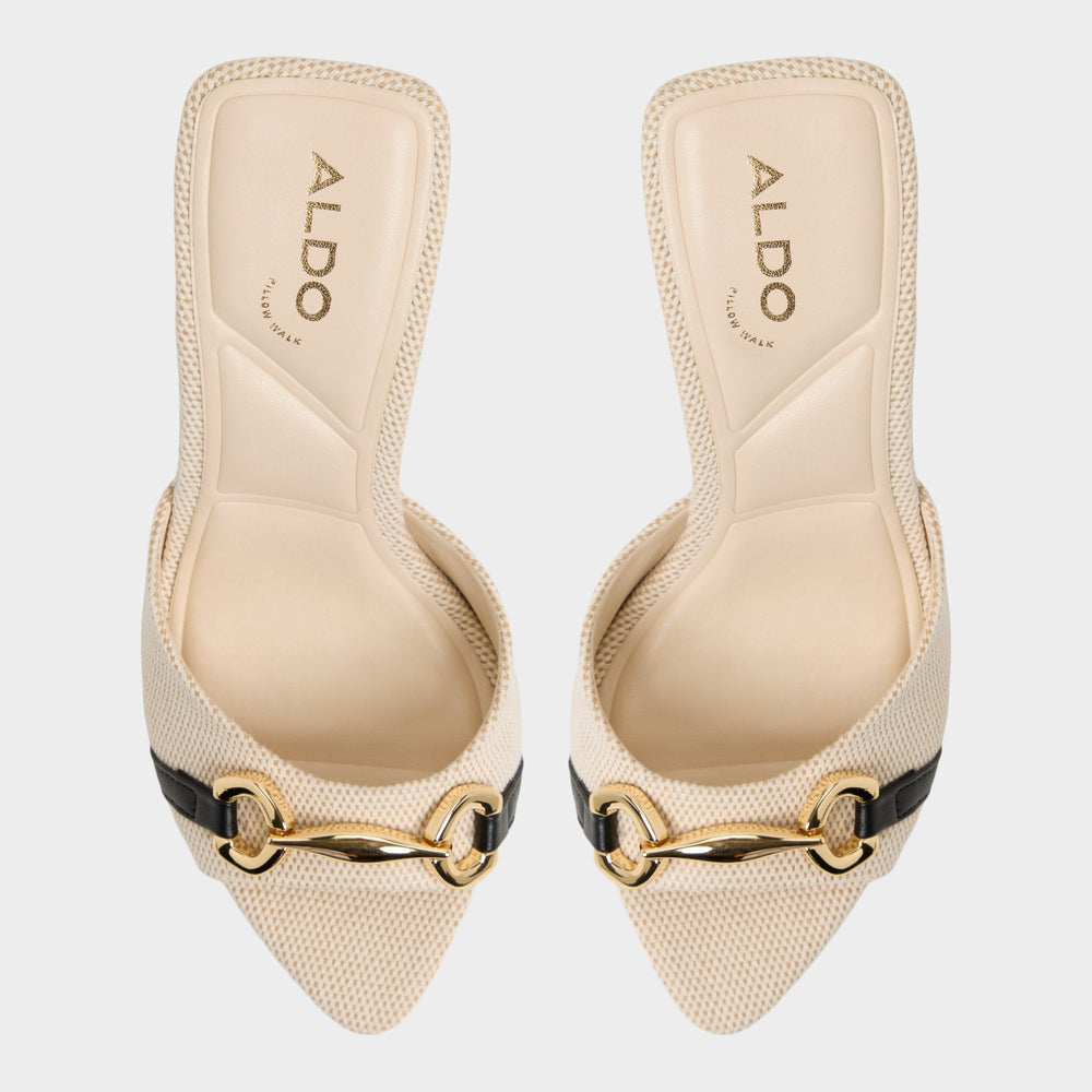 Aldo Madelynie in Open Natural - Heeled mule Open natural