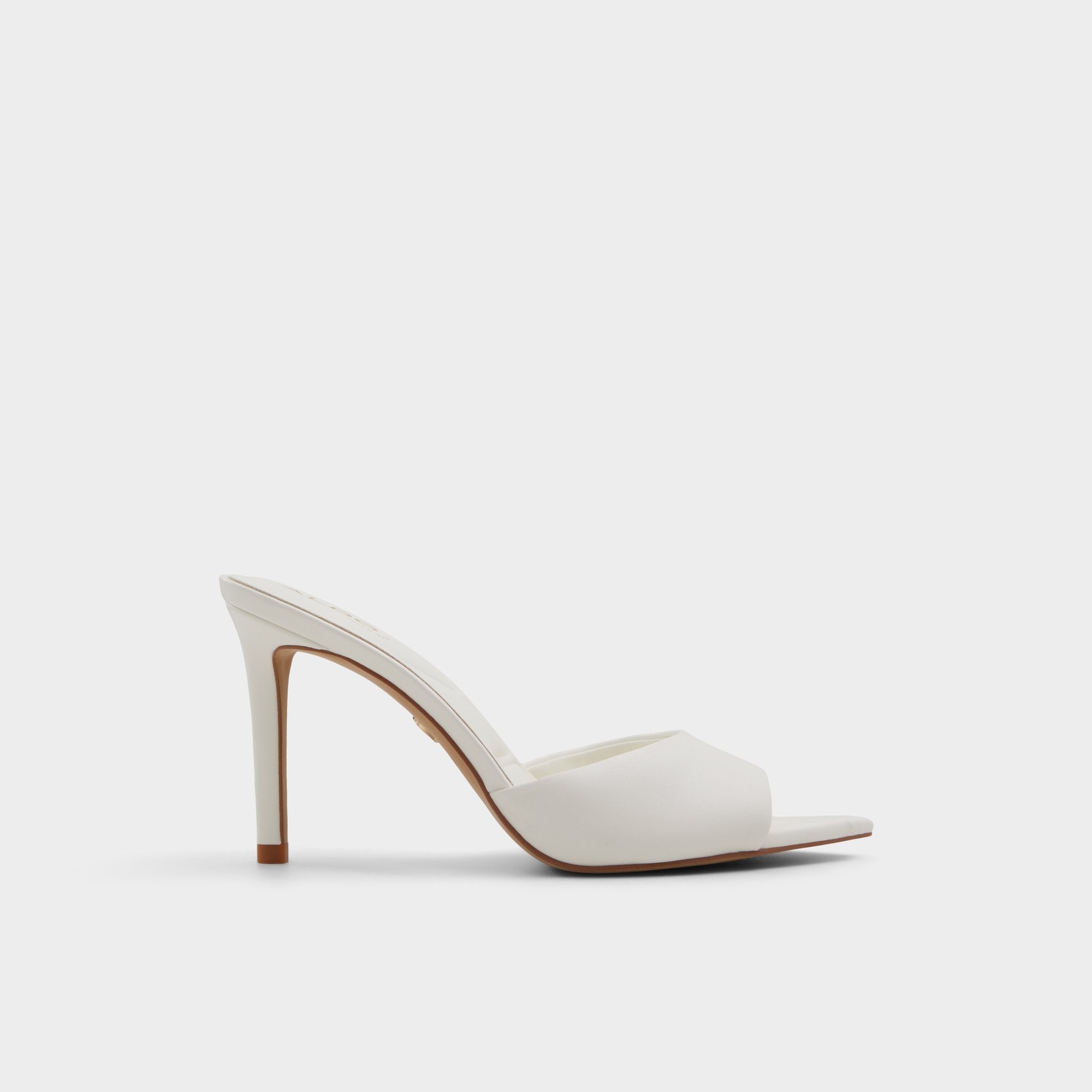 Aldo Anniebrilden White Women's Heeled mules - Heeled mule, Stiletto heel White