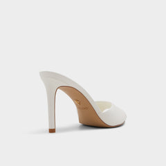 Aldo Anniebrilden White Women's Heeled mules - Heeled mule, Stiletto heel White