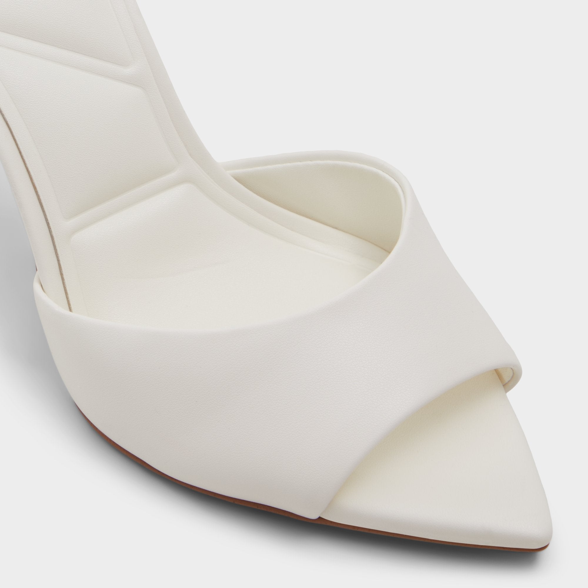 Aldo Anniebrilden White Women's Heeled mules - Heeled mule, Stiletto heel White