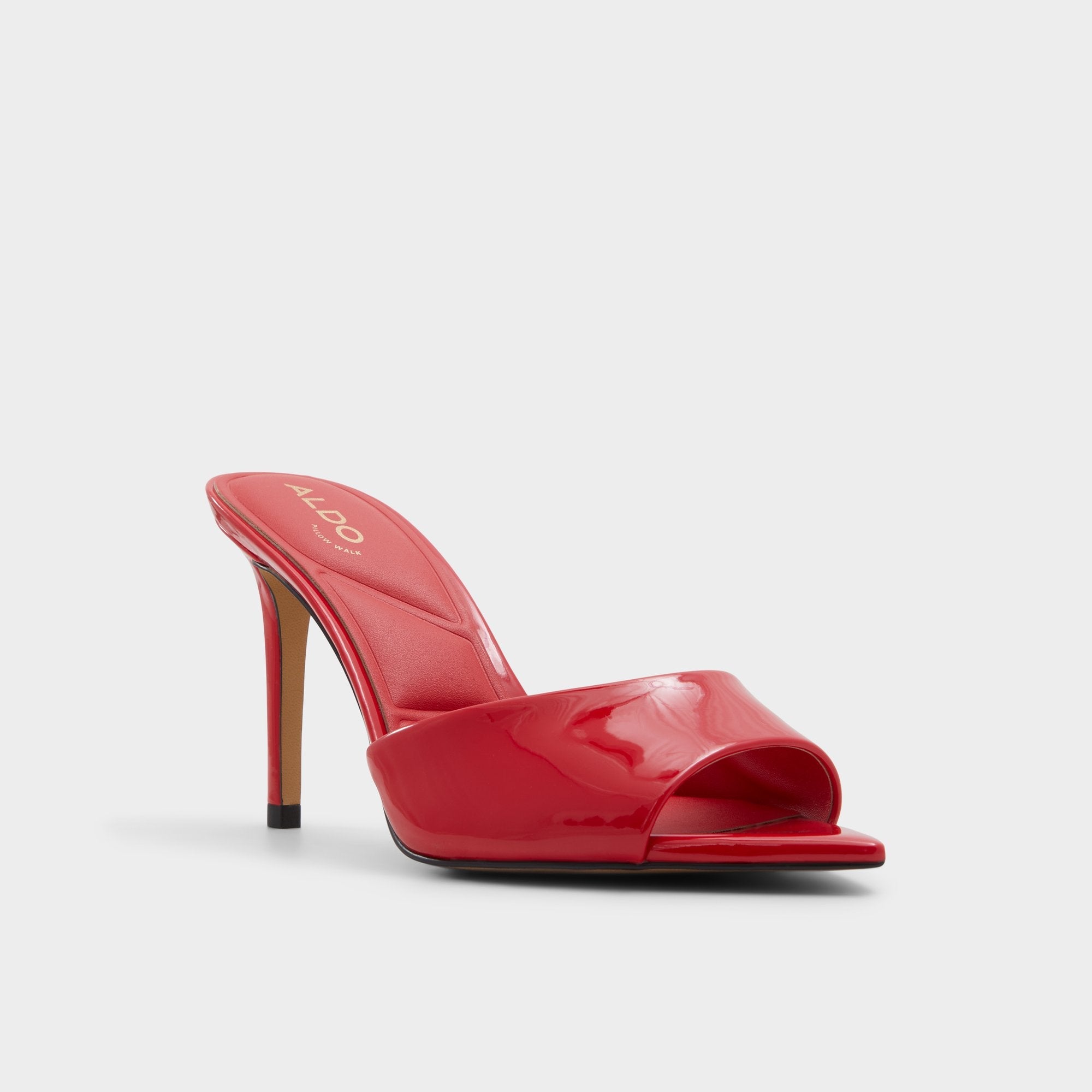 Aldo Anniebrilden Red Women's Heeled mules - Heeled mule, Stiletto heel Red