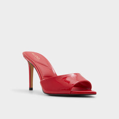 Aldo Anniebrilden Red Women's Heeled mules - Heeled mule, Stiletto heel Red