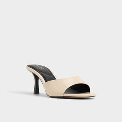 Aldo Annaberaen in Light Beige - Heeled mule, Stiletto heel Light beige