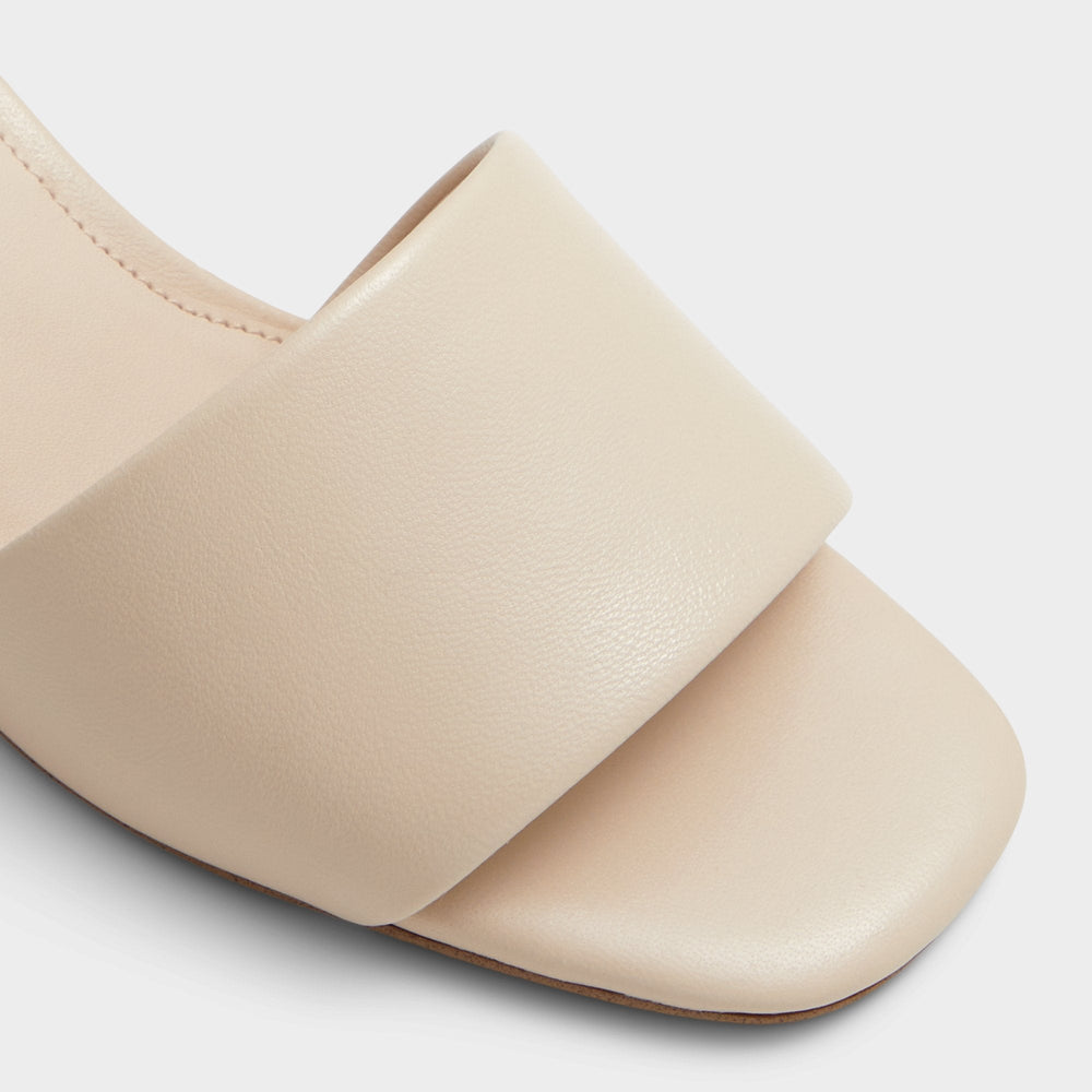 Aldo Claudina Other Beige Women's Block heels - Heeled mule, Block heel Other Beige