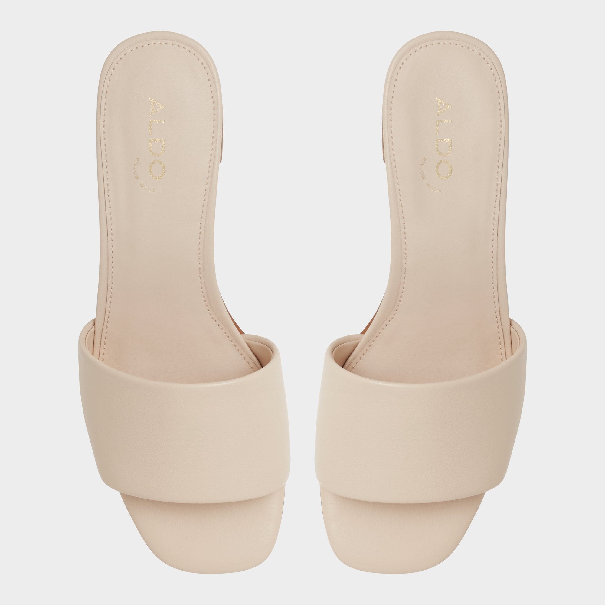 Aldo Claudina Other Beige Women's Block heels - Heeled mule, Block heel Other Beige