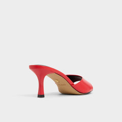 Aldo Annaberaen in Bright Red - Heeled mule, Stiletto heel Bright red