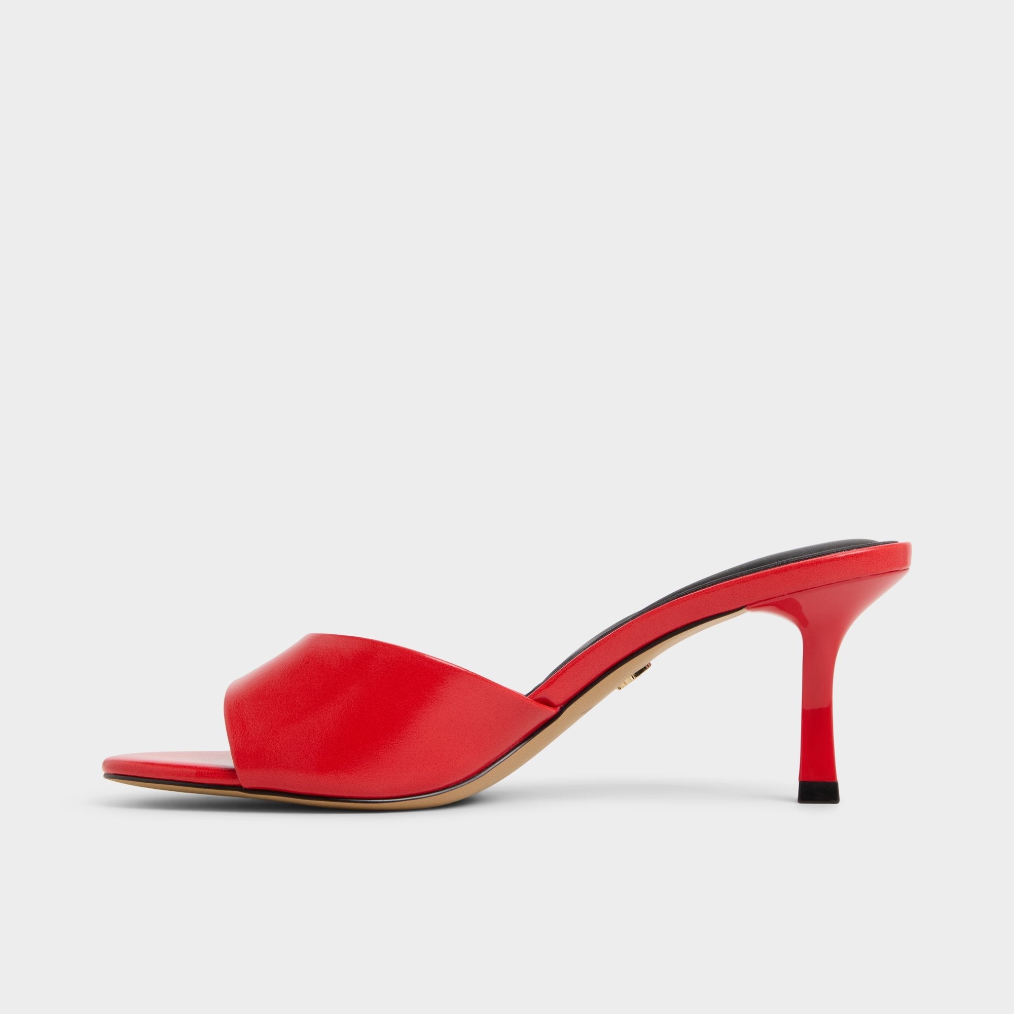 Aldo Annaberaen in Bright Red - Heeled mule, Stiletto heel Bright red
