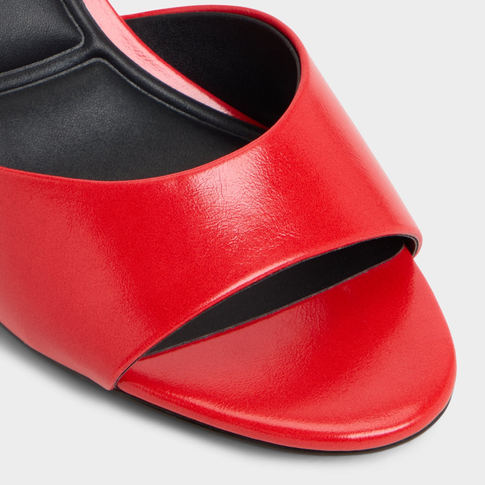 Aldo Annaberaen in Bright Red - Heeled mule, Stiletto heel Bright red