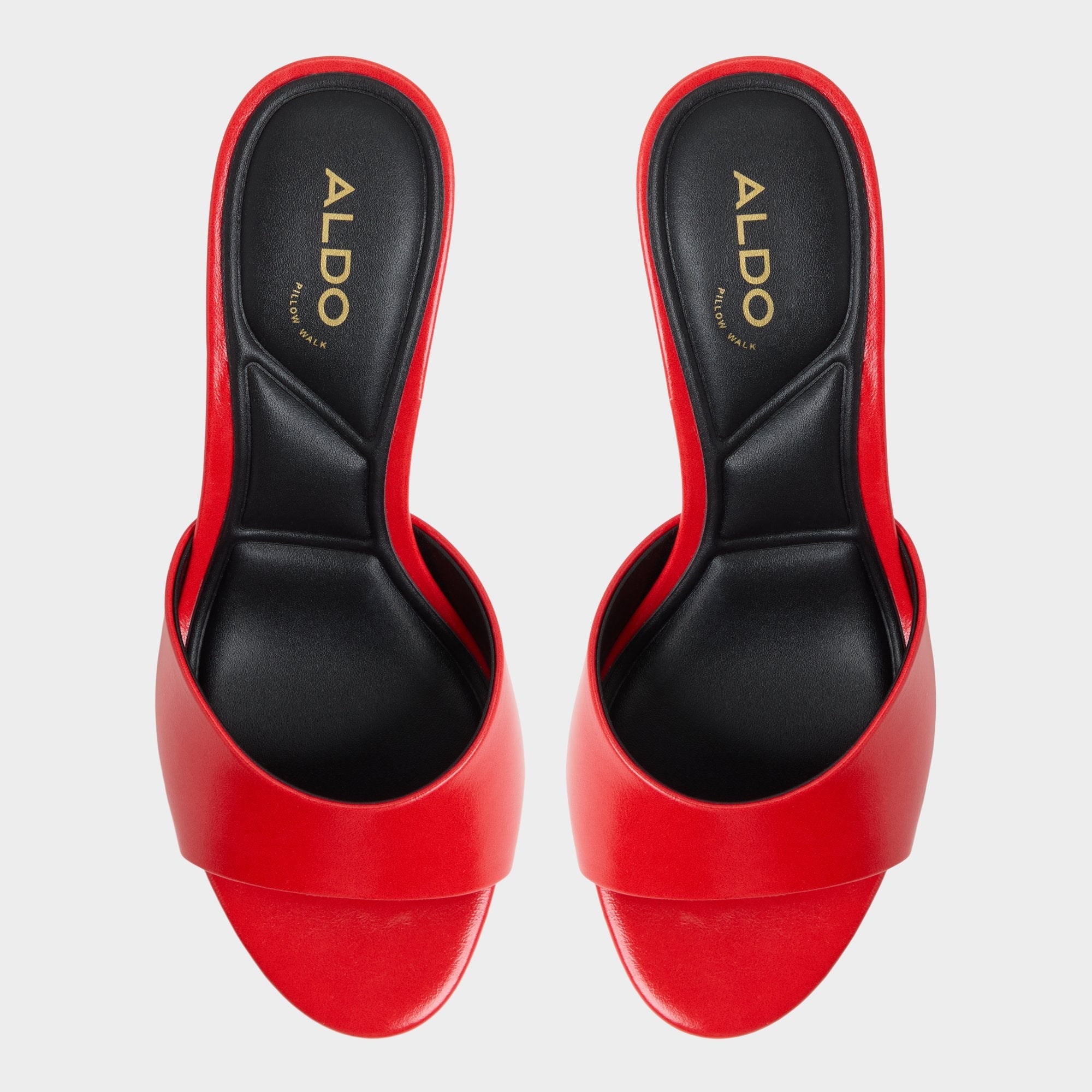 Aldo Annaberaen in Bright Red - Heeled mule, Stiletto heel Bright red