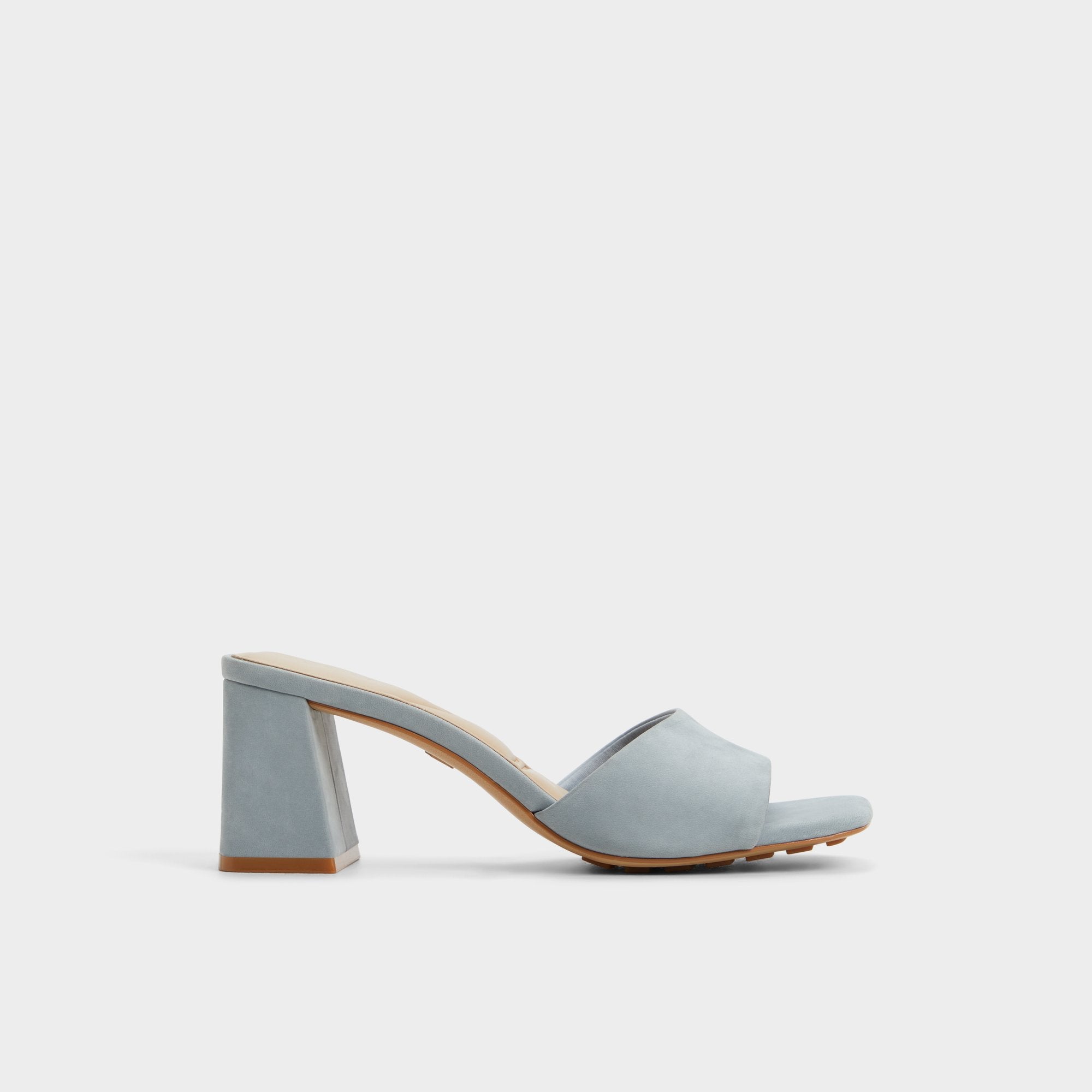 Aldo Tisha Other Blue Women's Heeled mules - Heeled mule, Block heel Other Blue