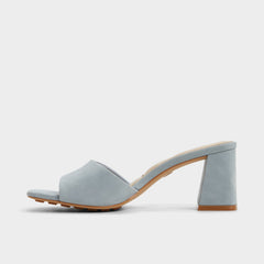 Aldo Tisha Other Blue Women's Heeled mules - Heeled mule, Block heel Other Blue