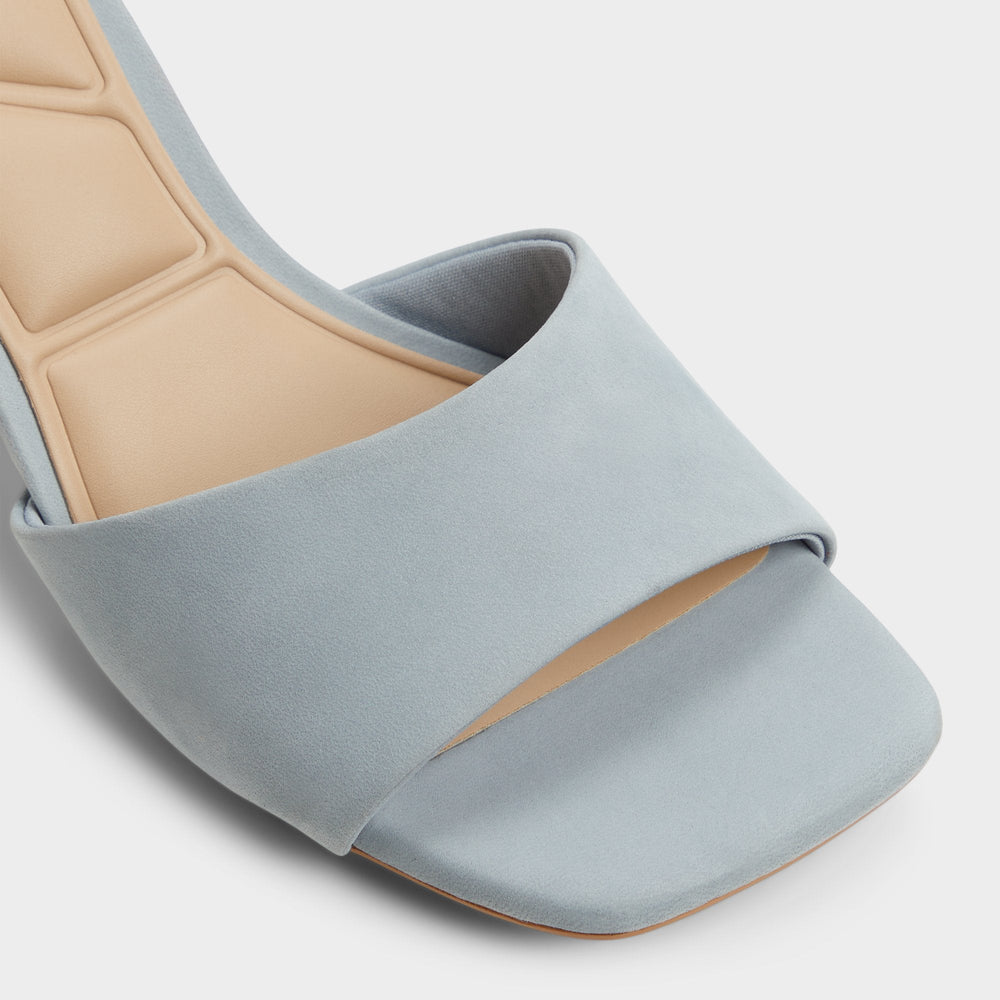 Aldo Tisha Other Blue Women's Heeled mules - Heeled mule, Block heel Other Blue