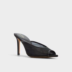 Aldo Elennah in Black 14161302 - Heeled mule, Stiletto heel Black