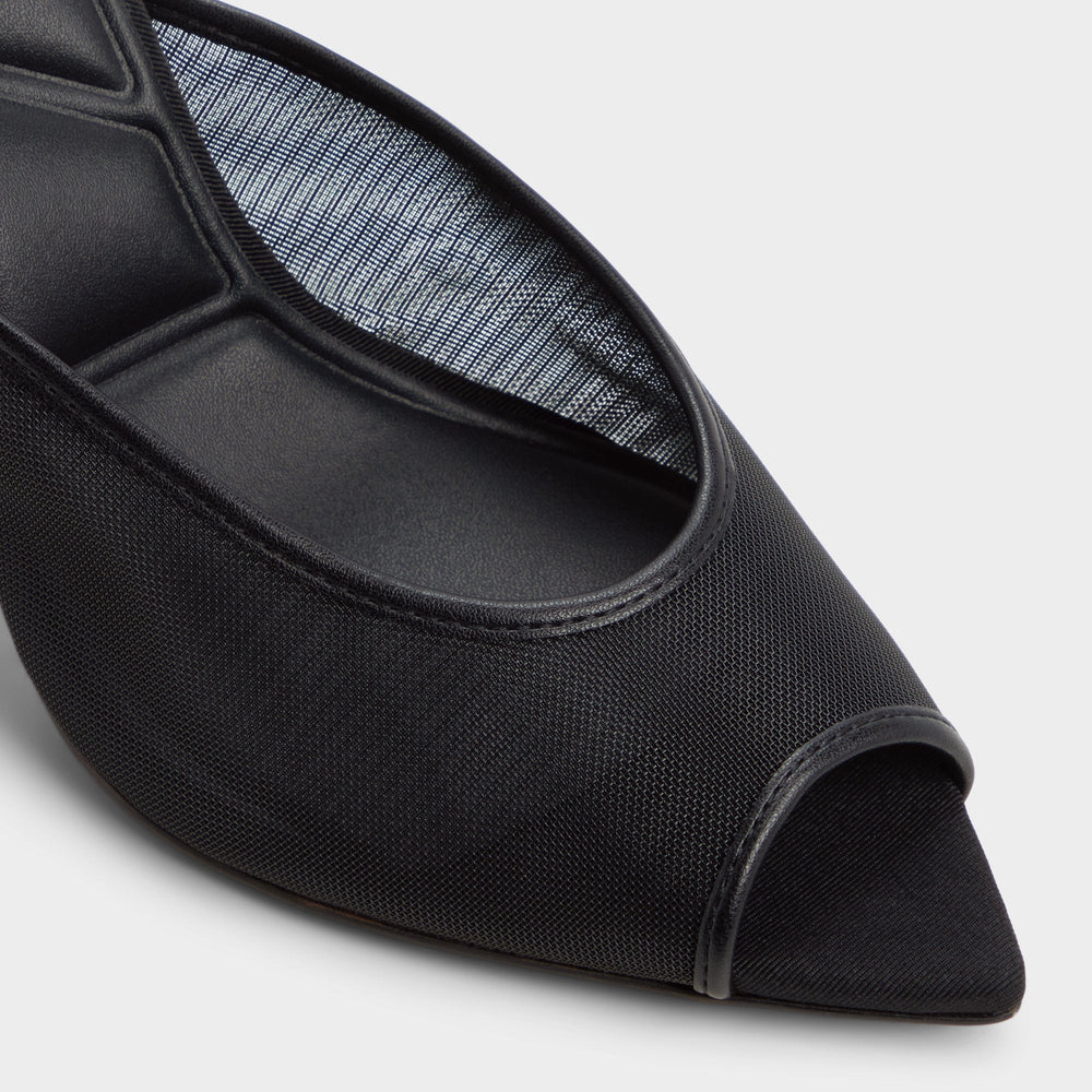 Aldo Elennah in Black 14161302 - Heeled mule, Stiletto heel Black