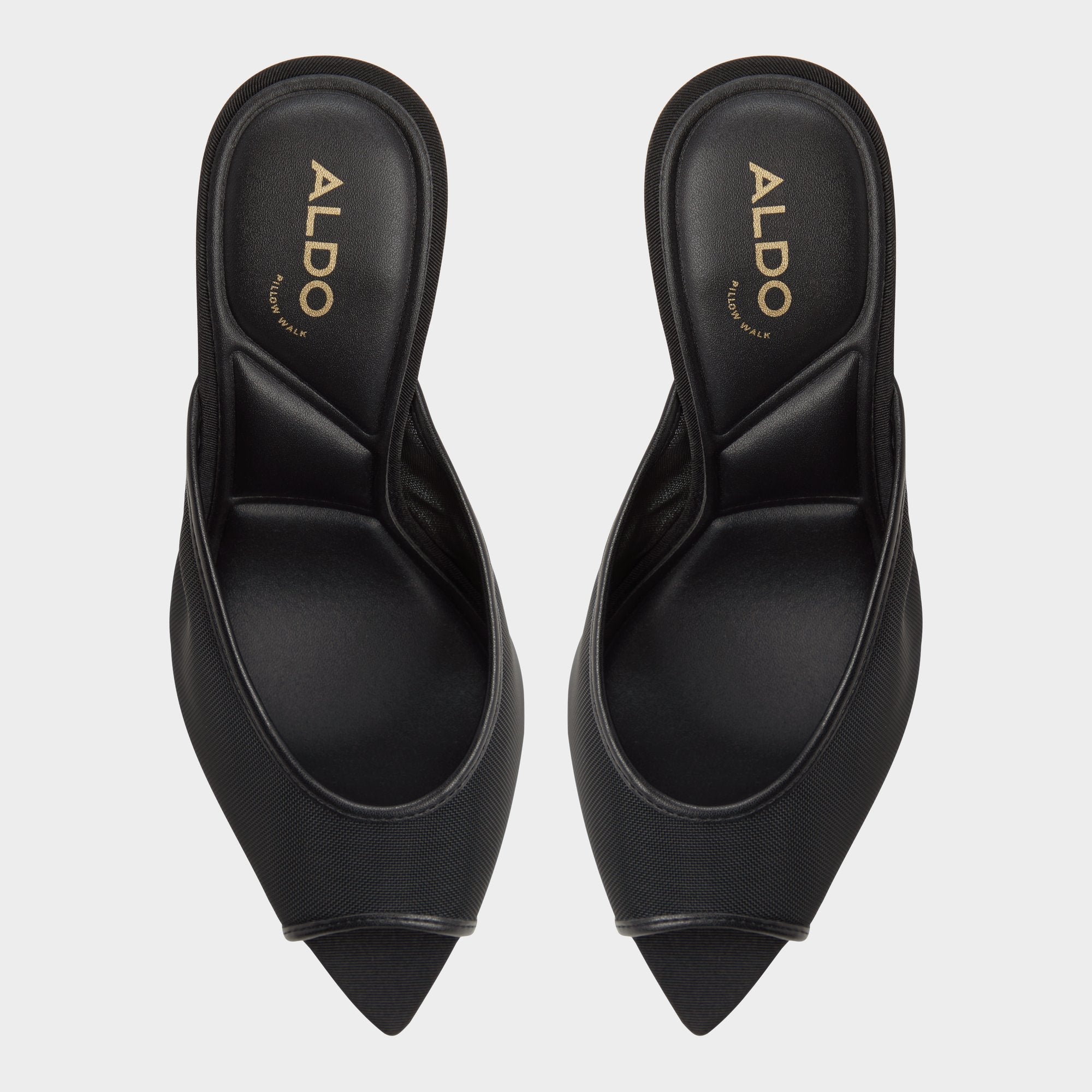 Aldo Elennah in Black 14161302 - Heeled mule, Stiletto heel Black