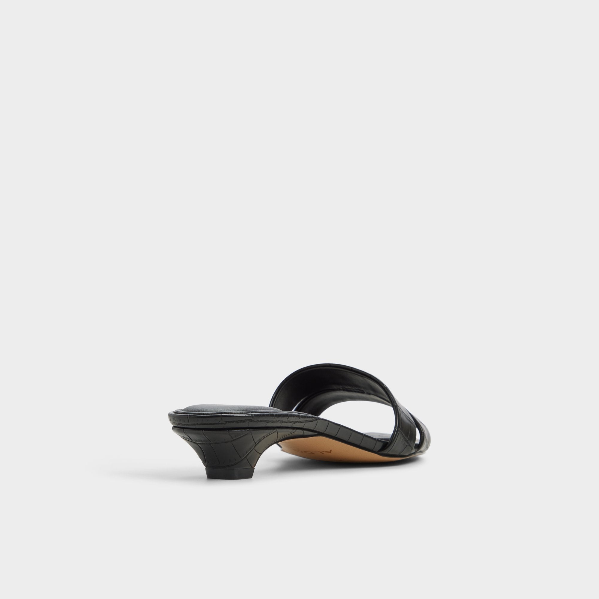 Aldo Scarletta Black Women's Heeled mules - Heeled mule, Kitten heel Black