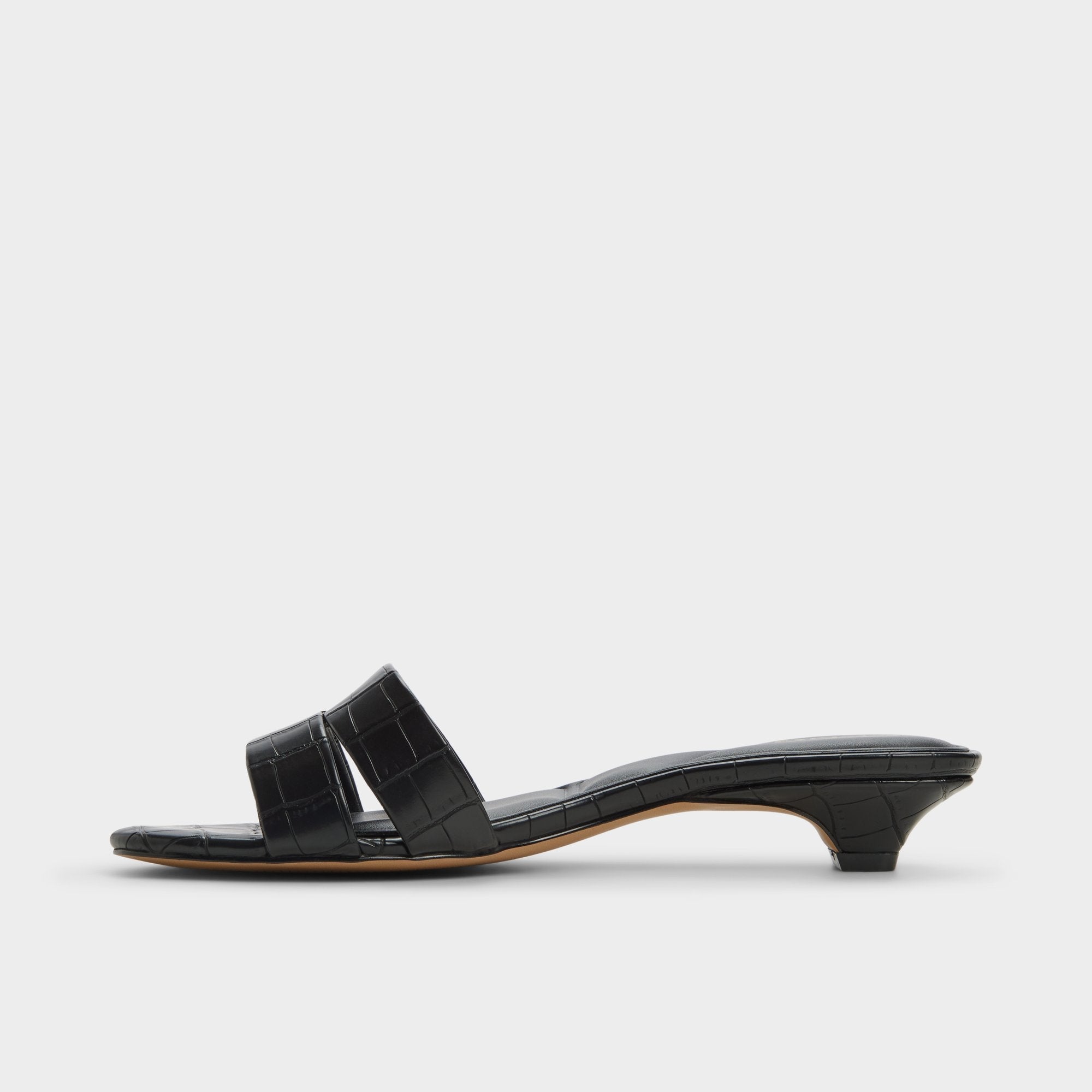 Aldo Scarletta Black Women's Heeled mules - Heeled mule, Kitten heel Black