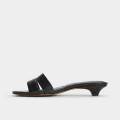 Aldo Scarletta Black Women's Heeled mules - Heeled mule, Kitten heel Black