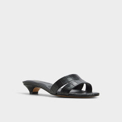 Aldo Scarletta Black Women's Heeled mules - Heeled mule, Kitten heel Black