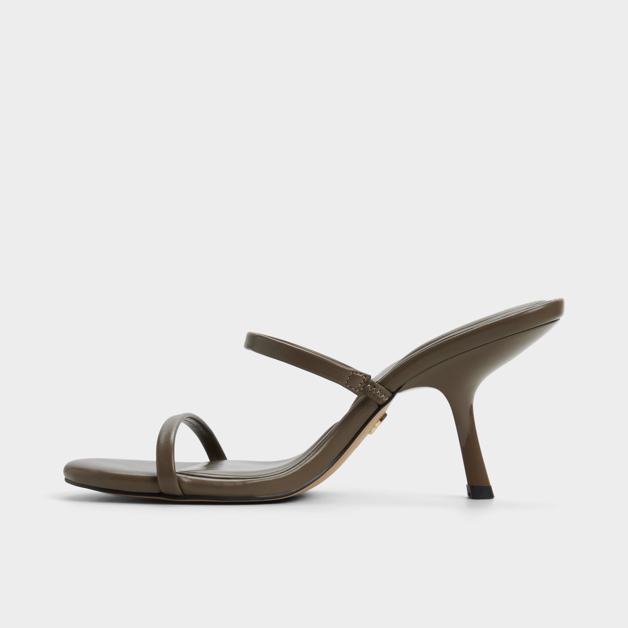 Aldo Avelinda in Khaki - Heeled mule Khaki