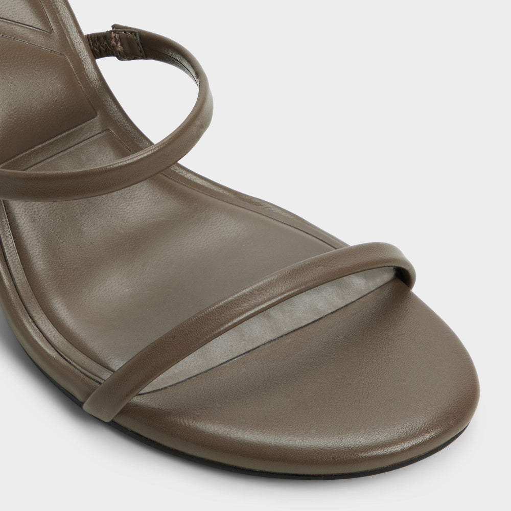 Aldo Avelinda in Khaki - Heeled mule Khaki