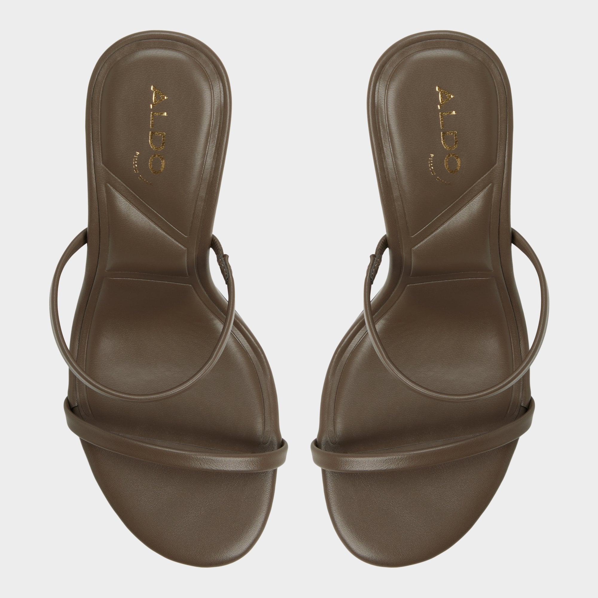 Aldo Avelinda in Khaki - Heeled mule Khaki