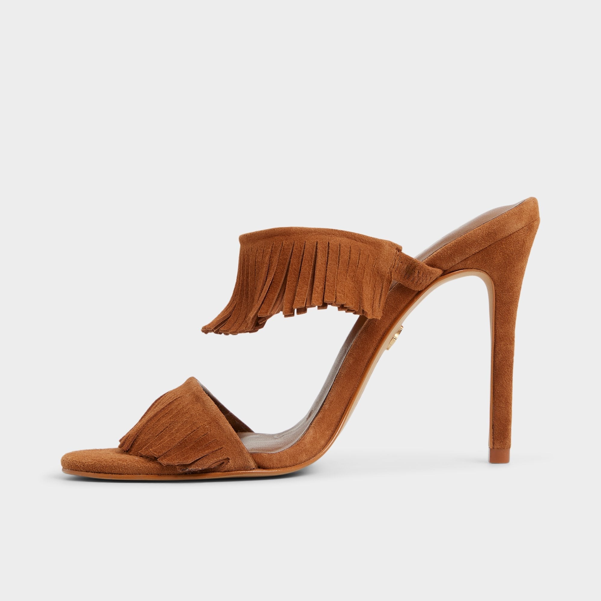Aldo Nahanie in Medium Brown - Heeled mule, Stiletto heel Medium Brown