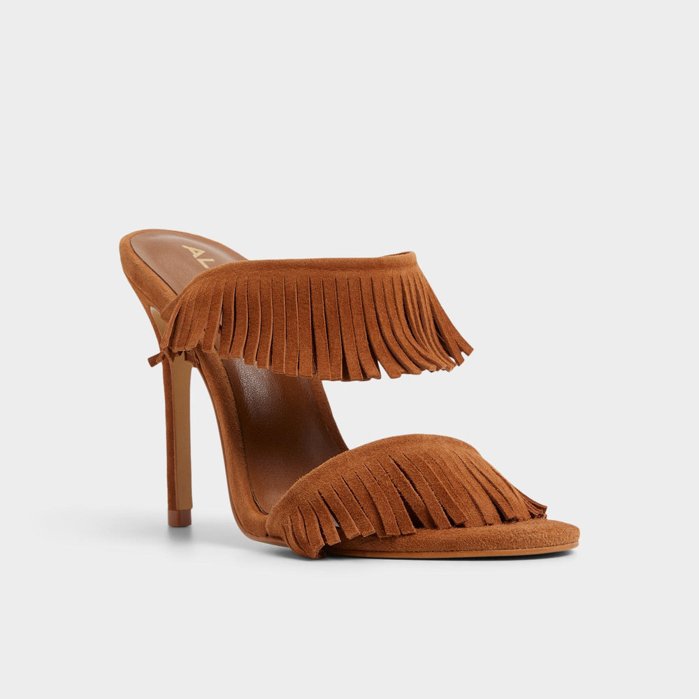 Aldo Nahanie in Medium Brown - Heeled mule, Stiletto heel Medium Brown