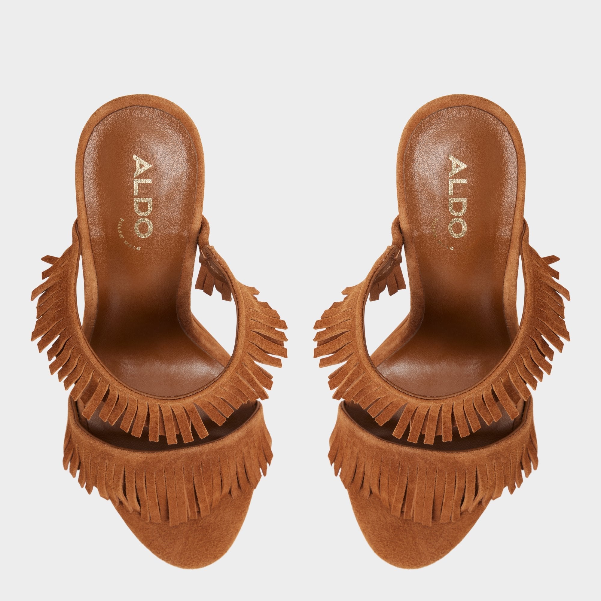 Aldo Nahanie in Medium Brown - Heeled mule, Stiletto heel Medium Brown