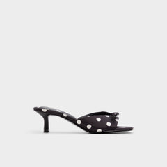 Aldo Belerose in Black White - Heeled mule, Stiletto heel Black/white