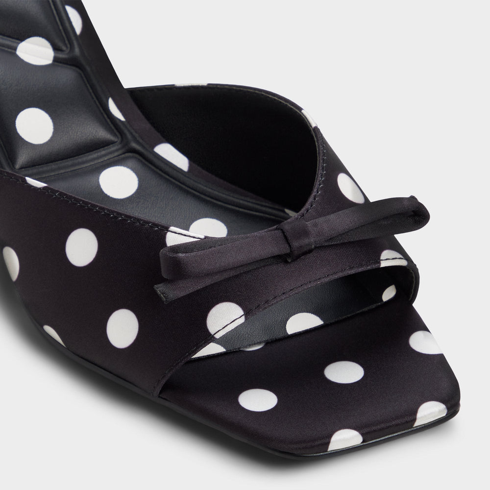 Aldo Belerose in Black White - Heeled mule, Stiletto heel Black/white