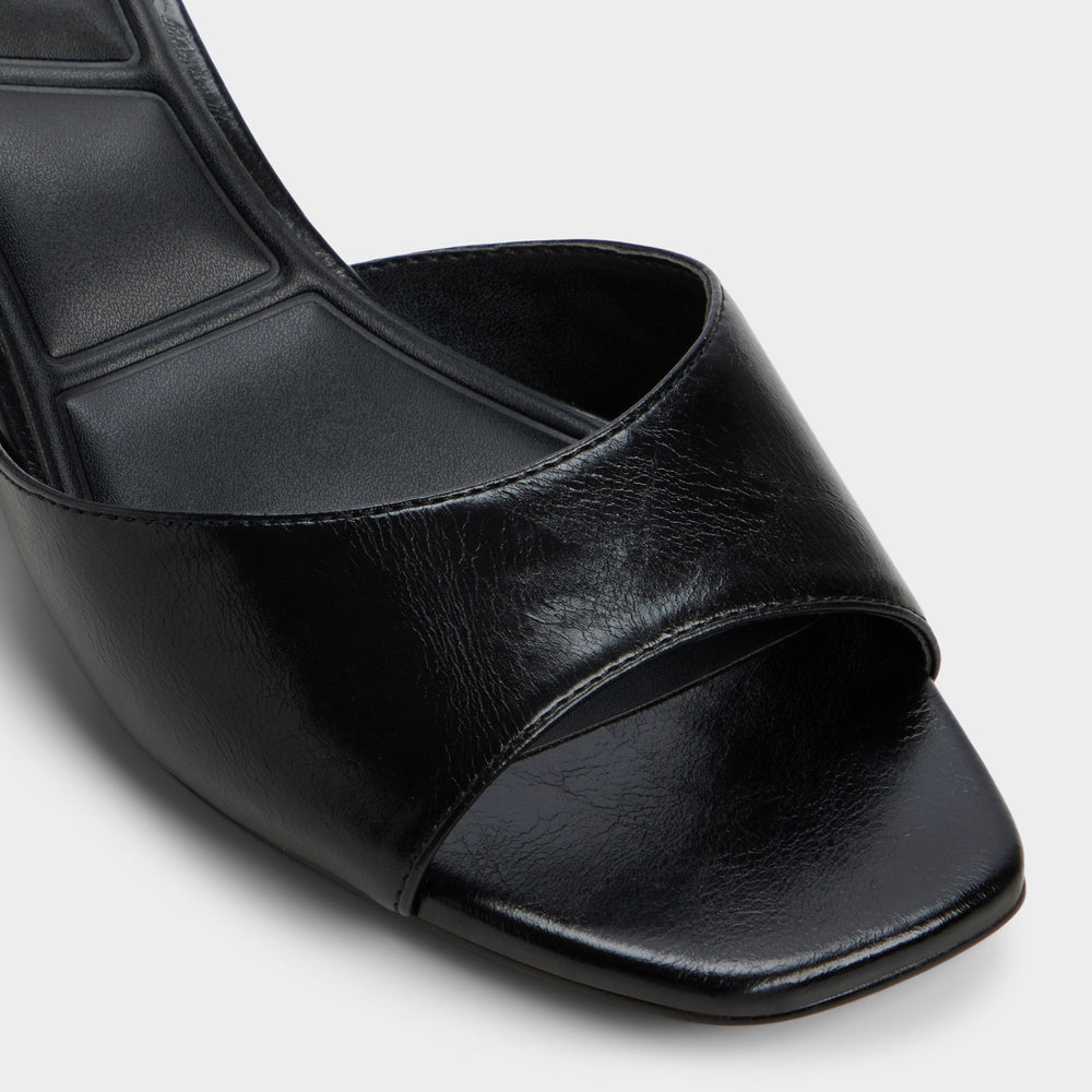 Aldo Haeden Black Women's Heeled mules - Heeled mule, Kitten heel Black