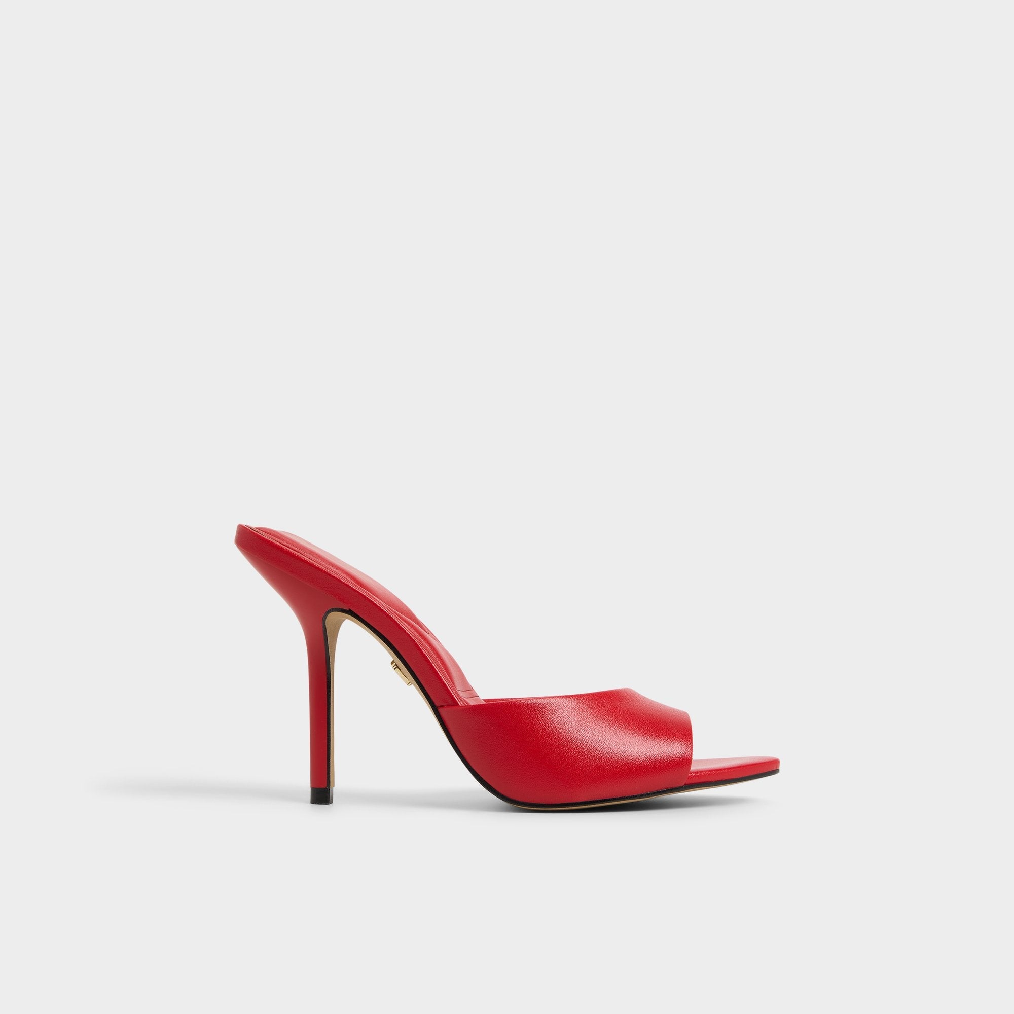 Aldo Madelan in Bright Red - Heeled mule, Stiletto heel Bright Red