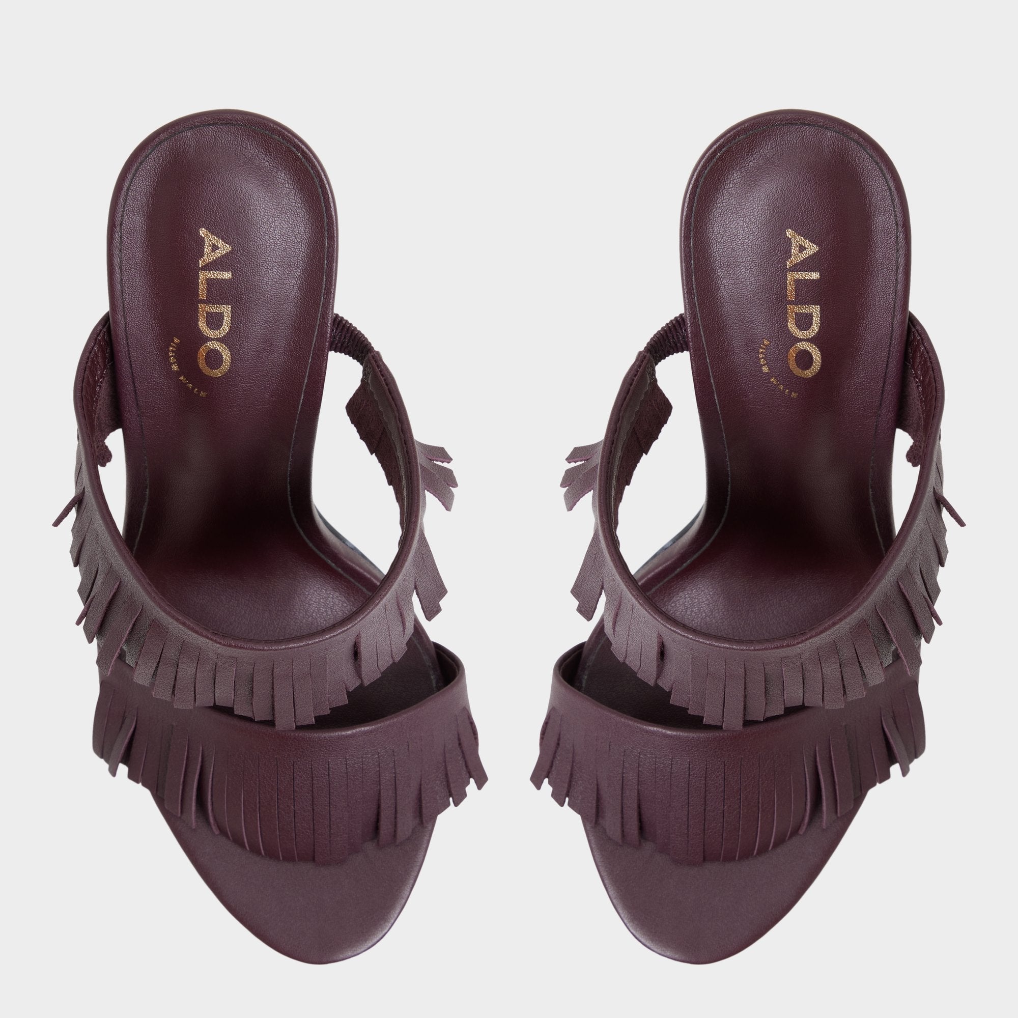 Aldo Nahanie in Bordo - Heeled mule, Stiletto heel Bordo