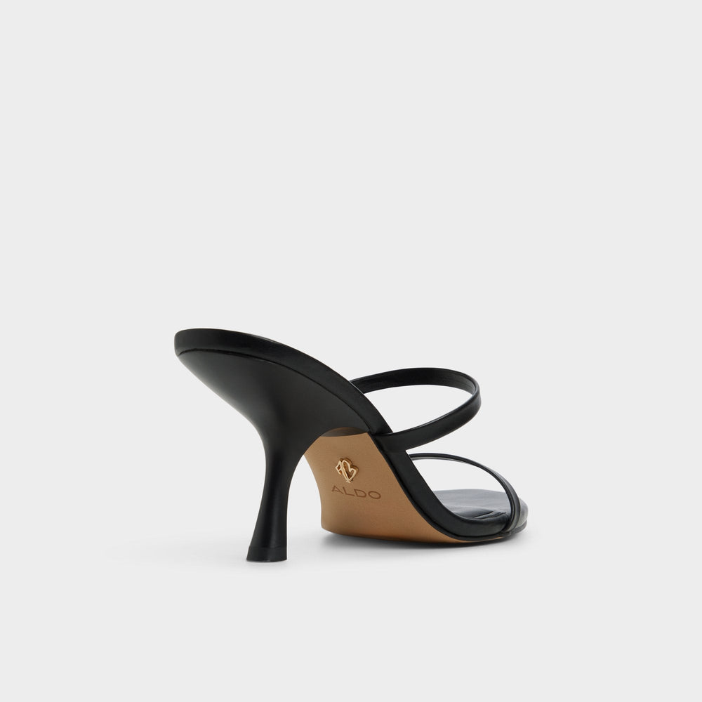 Aldo Avelinda in Black - Heeled mule Black