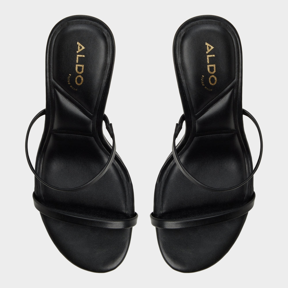 Aldo Avelinda in Black - Heeled mule Black