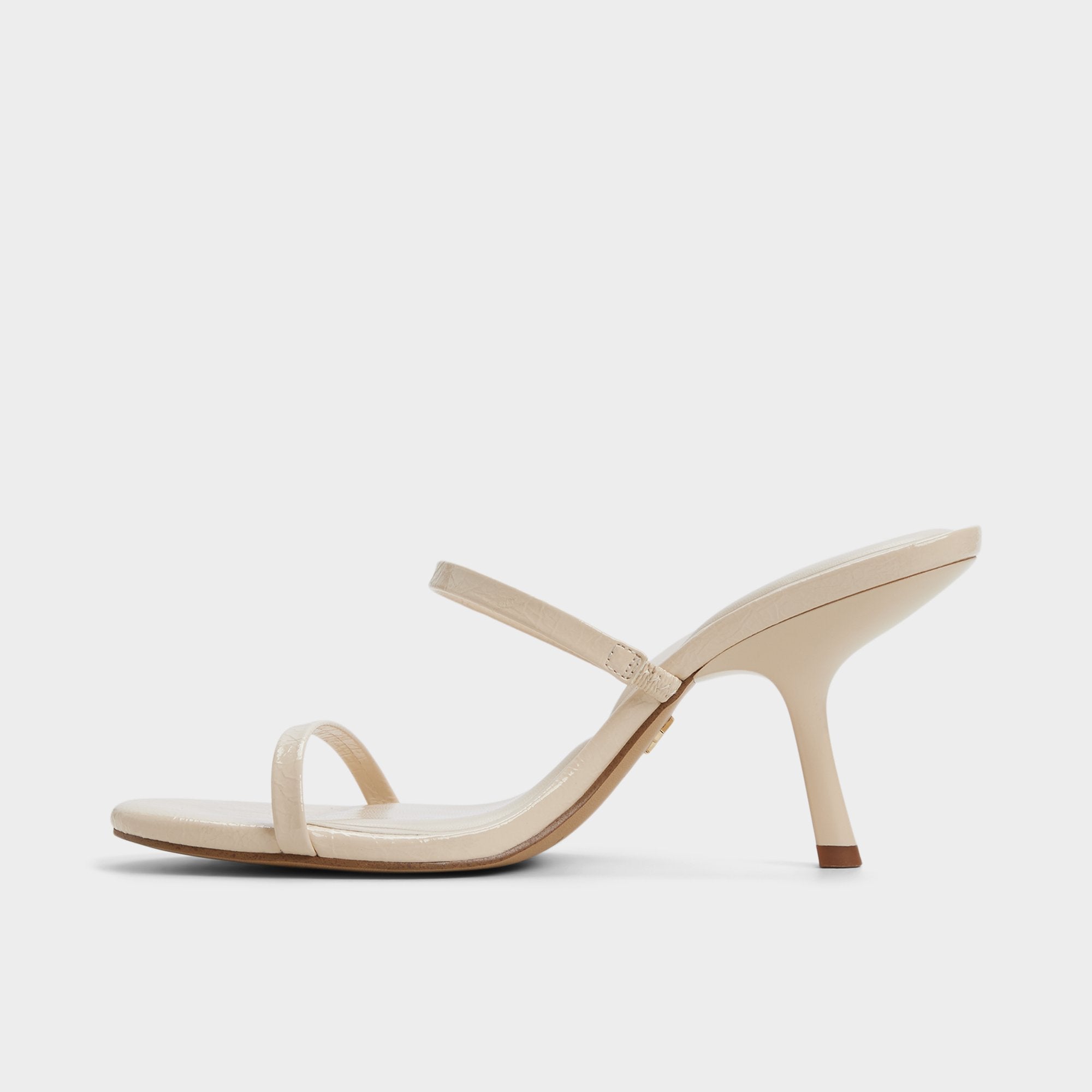 Aldo Avelinda in Cream - Heeled mule Cream